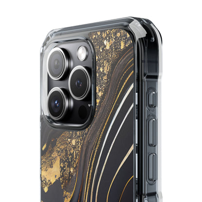Elegant Gold Streams iPhone Case - Impact