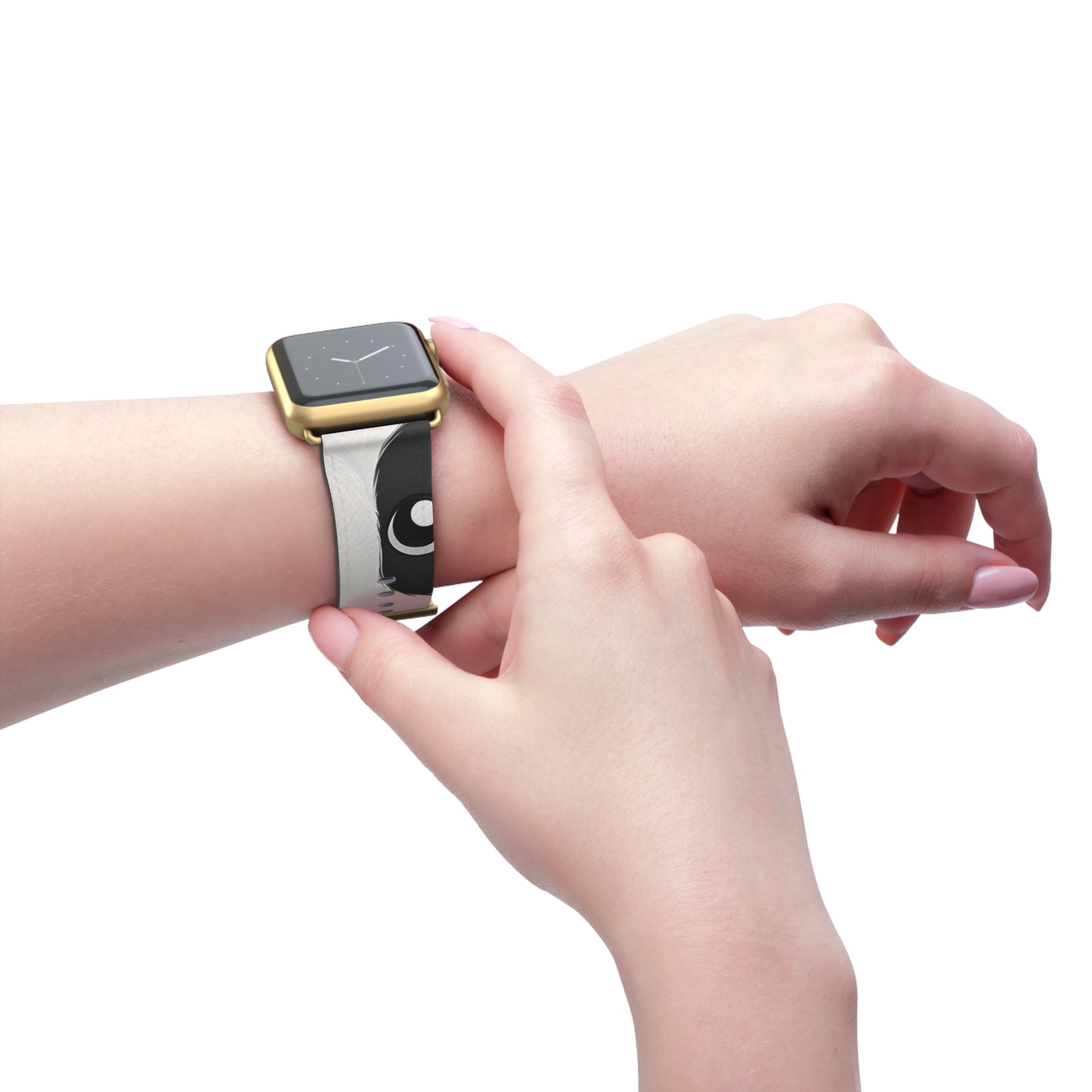 Peeking Panda Blush - Watch Band