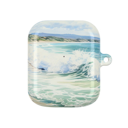 Foaming Blue Waves - AirPods Case