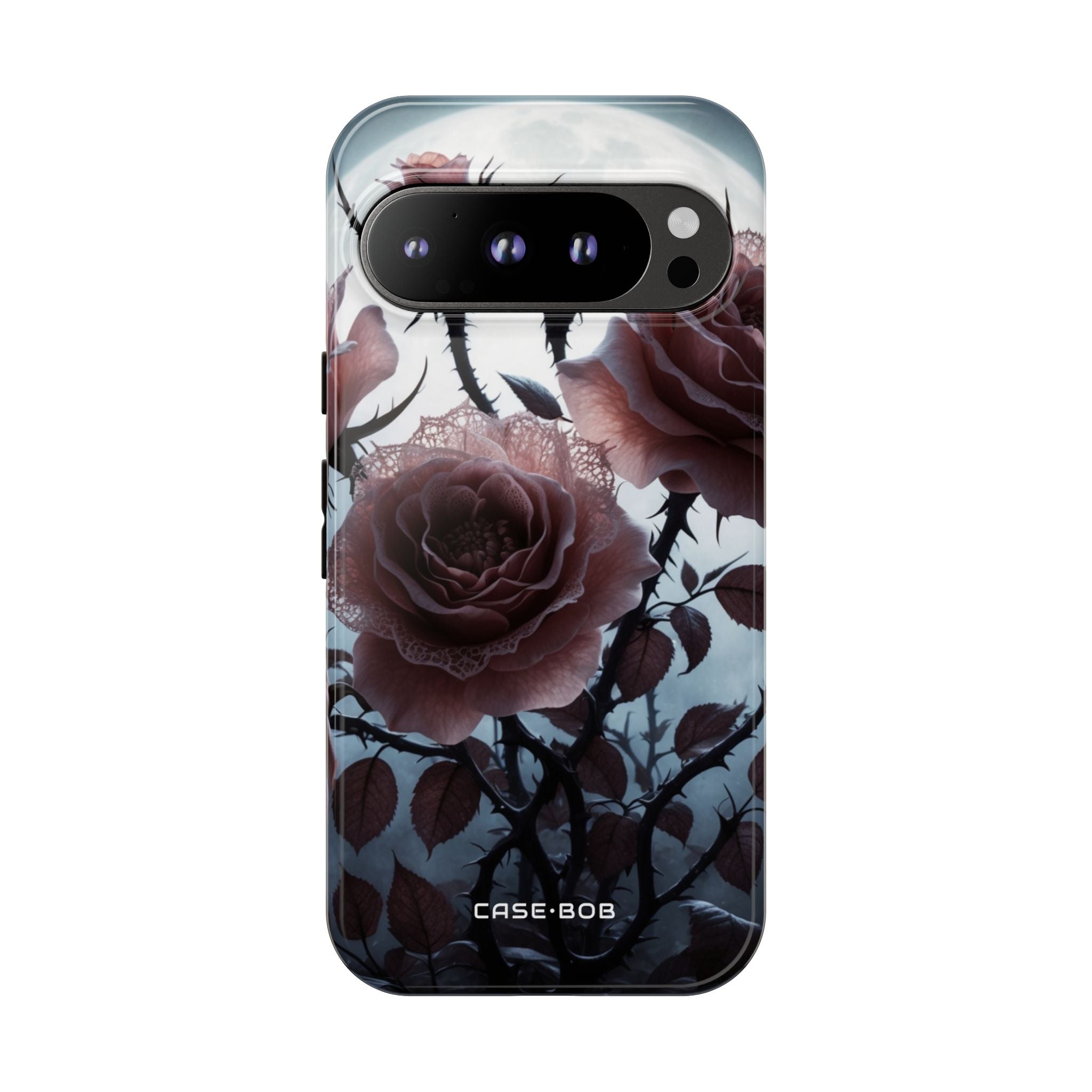 Luminous Rose Thorns Google Pixel 9 Pro Case - Tough
