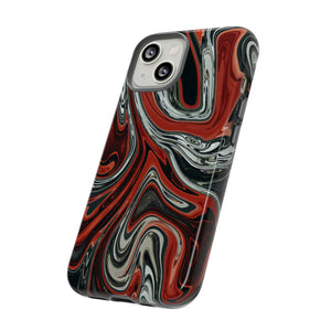 Red Liquid - Protective Phone Case