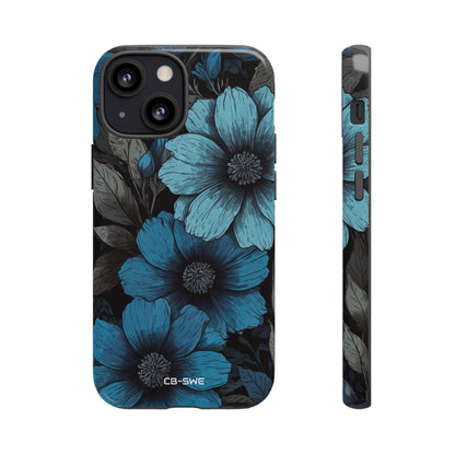 Flower Embrace Depth - iPhone Case