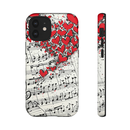 Lyric Harmony Serenade - Protective Phone Case