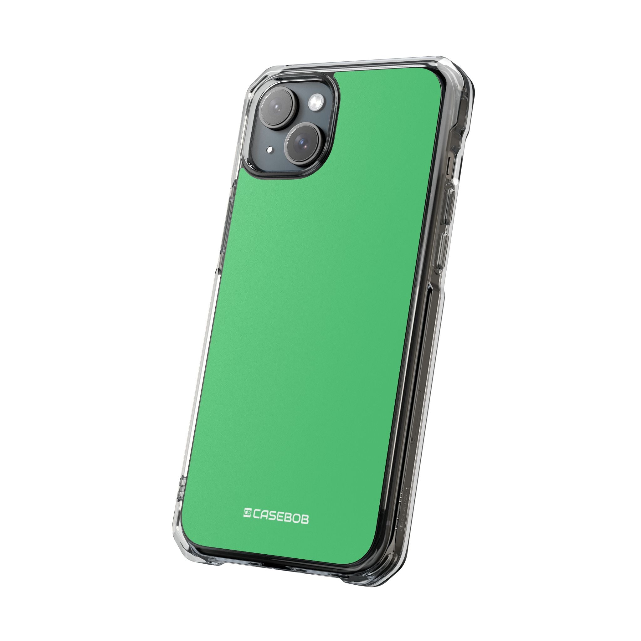 Emerald Green - Clear Impact Case for iPhone