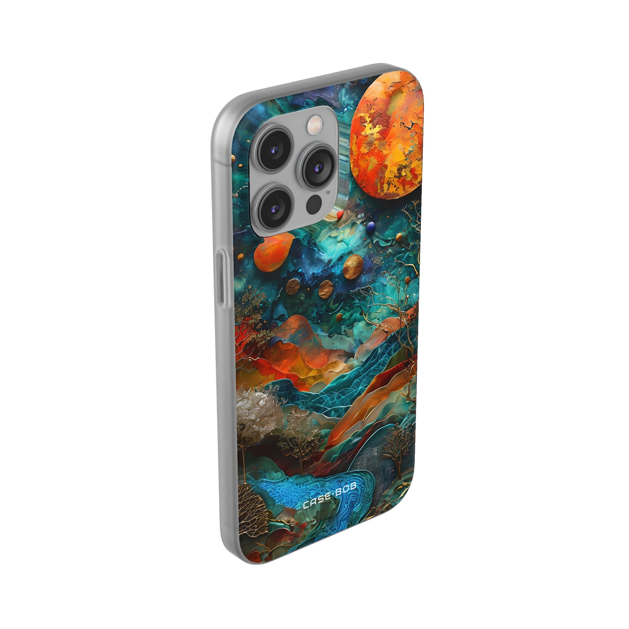 Celestial Ember iPhone 14 Pro Max Case - Soft