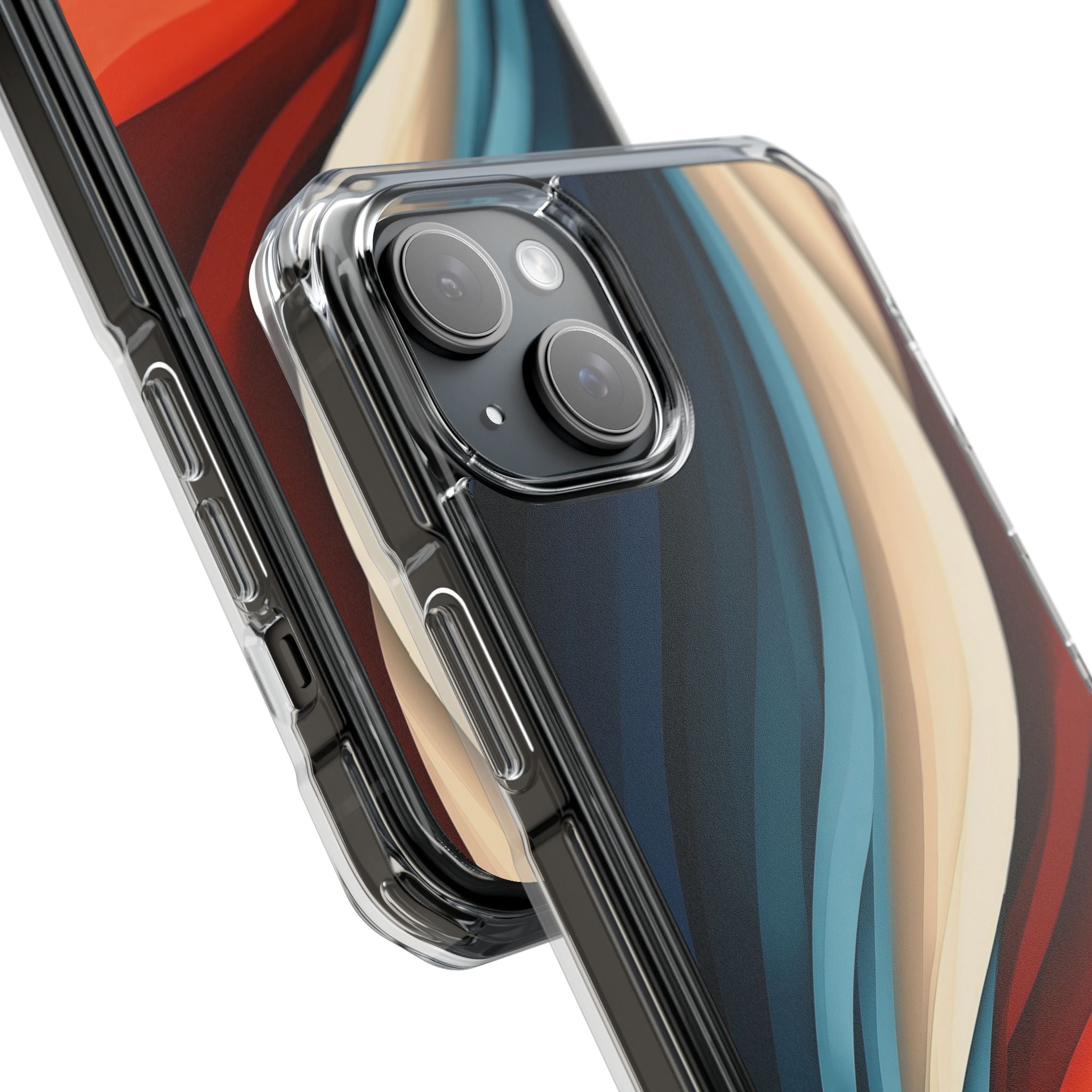 Harmonious Color Flow iPhone Case - Impact