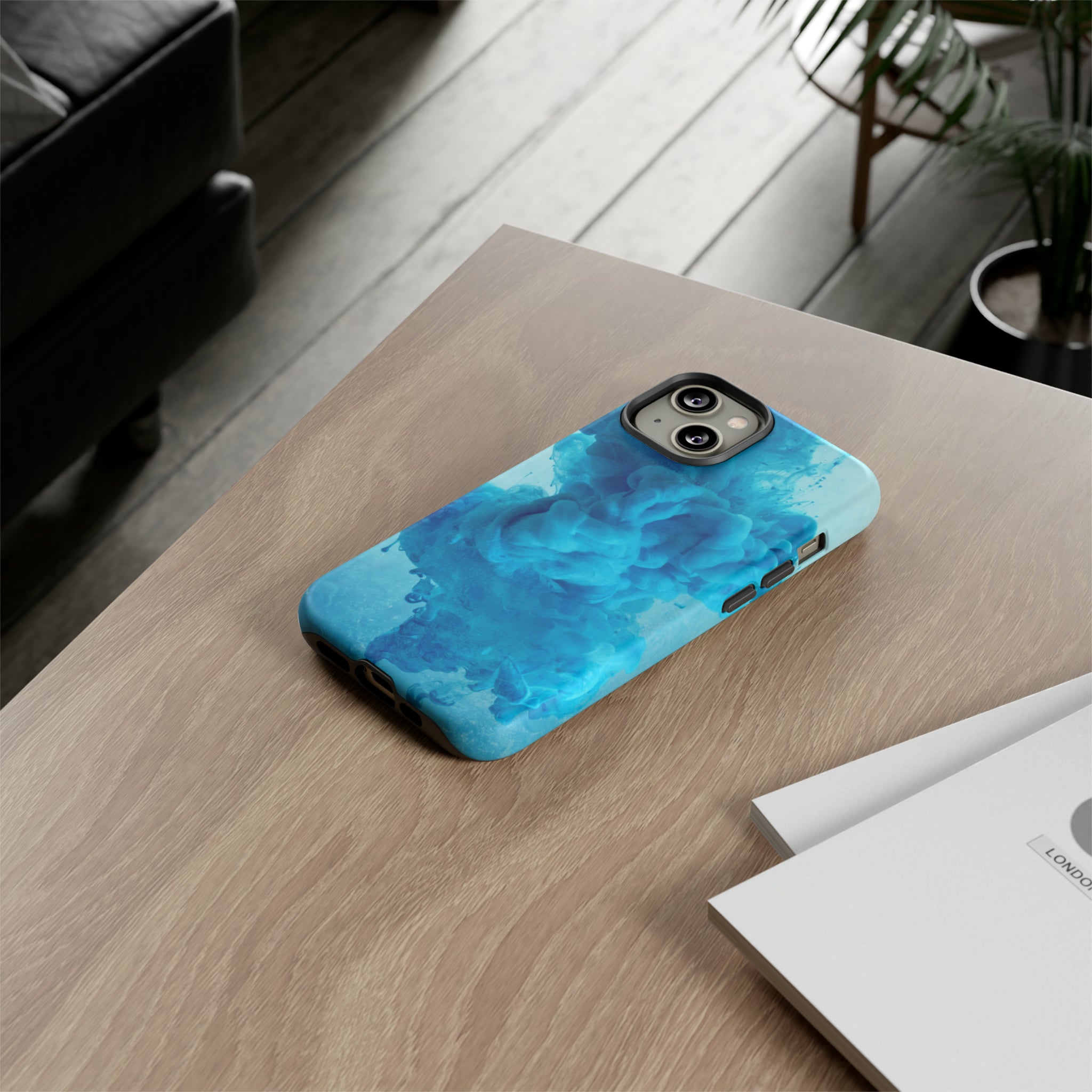 Blue Ink - Protective Phone Case