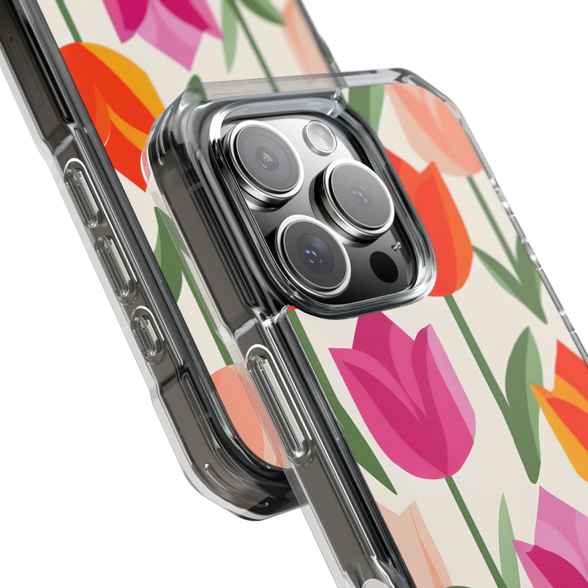 Vibrant Tulip Array iPhone Case - Impact