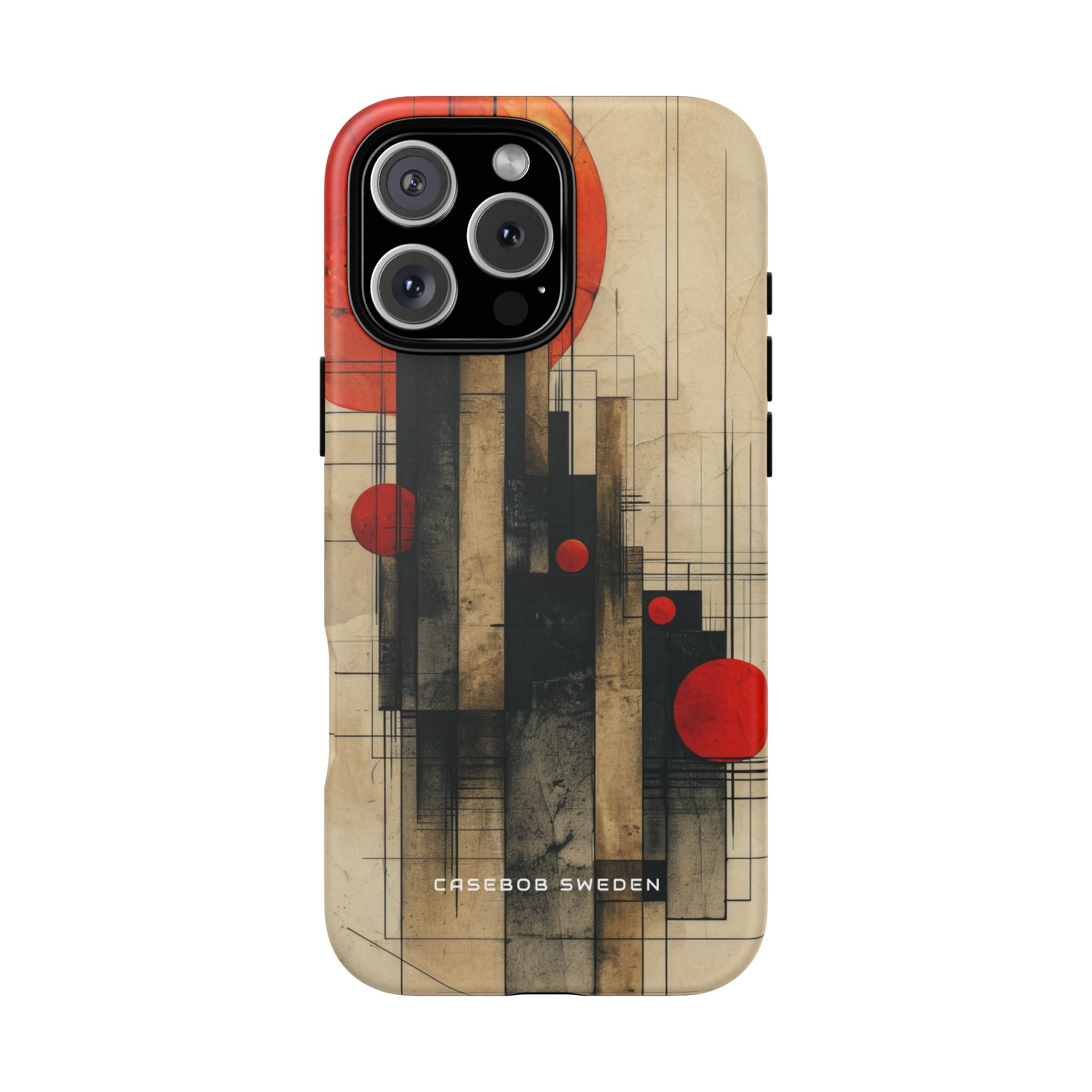 Vintage Geometric Harmony iPhone 16 - Tough Phone Case