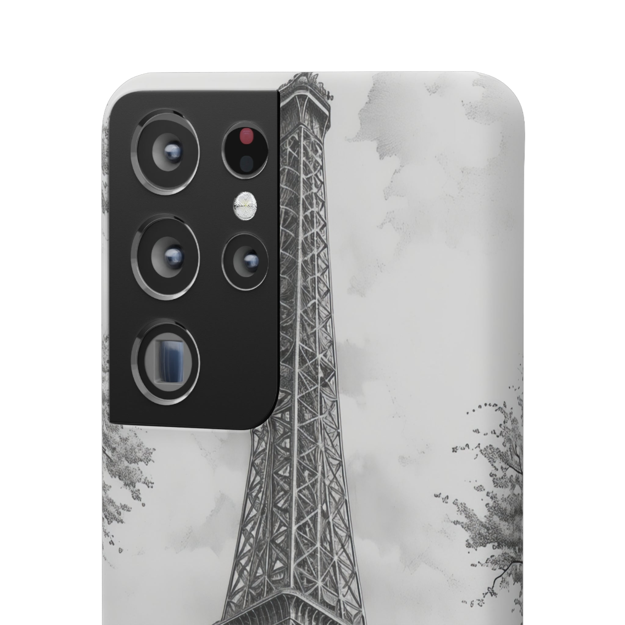 Parisian Monochrome Majesty | Slim Phone Case for Samsung