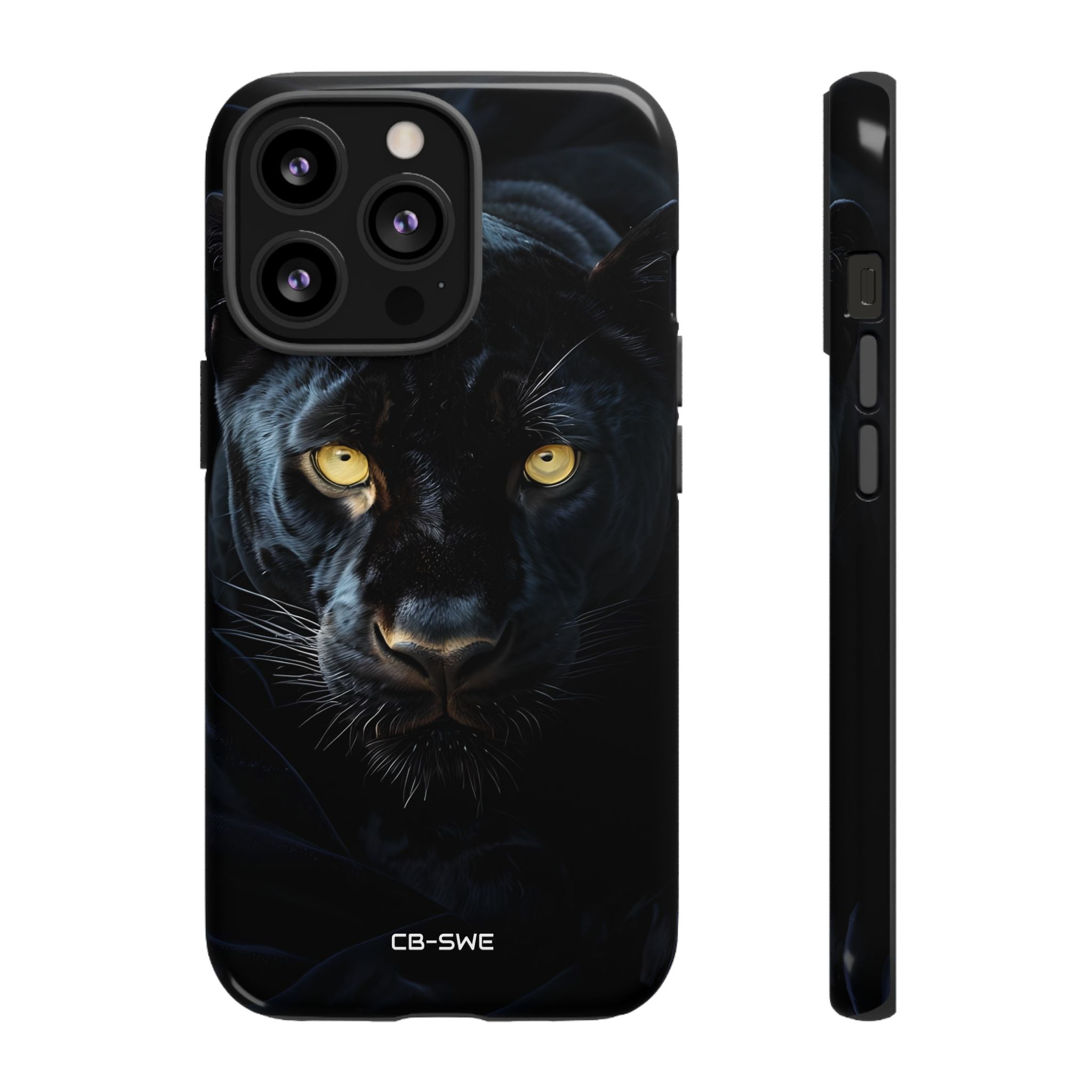 Mysterious Panther Gaze - iPhone Case