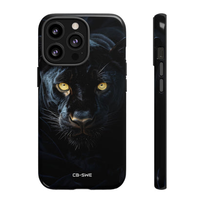 Mysterious Panther Gaze - iPhone Case
