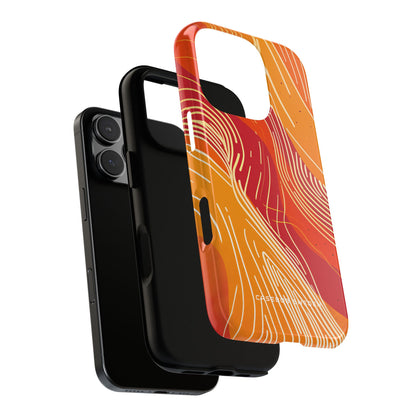 Gradient Flowwave Essence iPhone 16 - Tough Phone Case