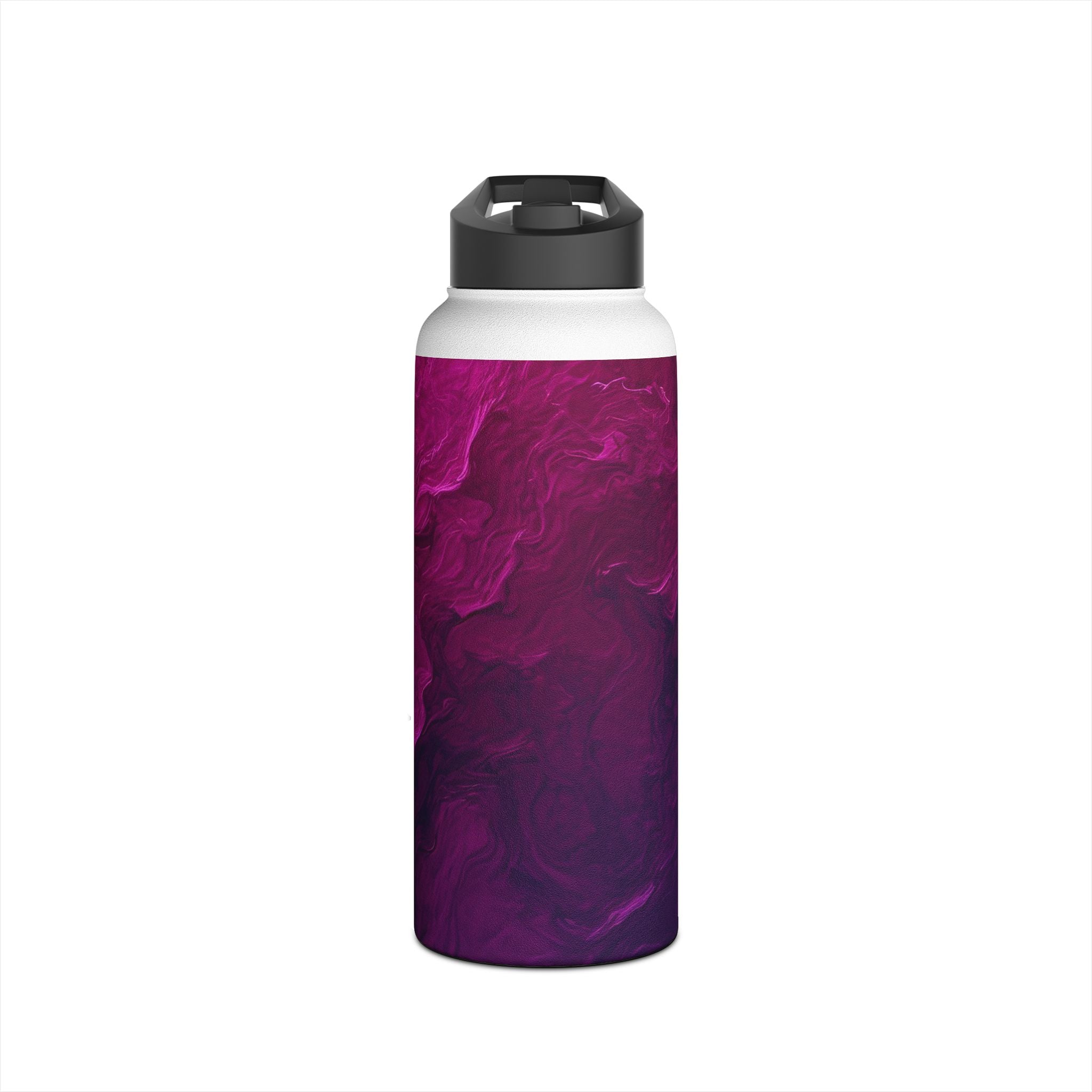 Purple Swirl - Stainless Steel Water Bottle