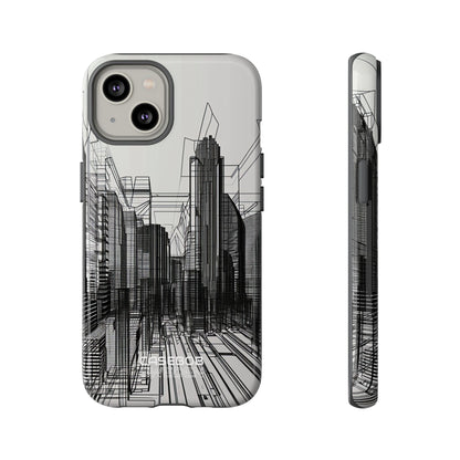 Urban Line Maze iPhone 14 - Tough