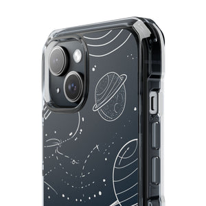 Cosmic Wanderer - Phone Case for iPhone (Clear Impact - Magnetic)