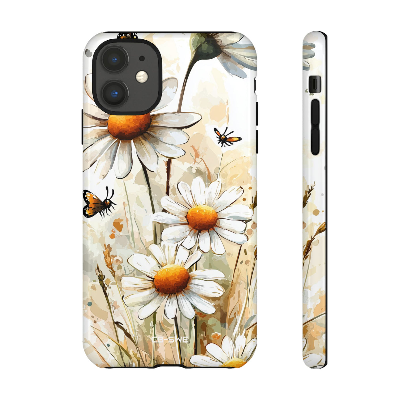 Daisies Dance Light - iPhone Case