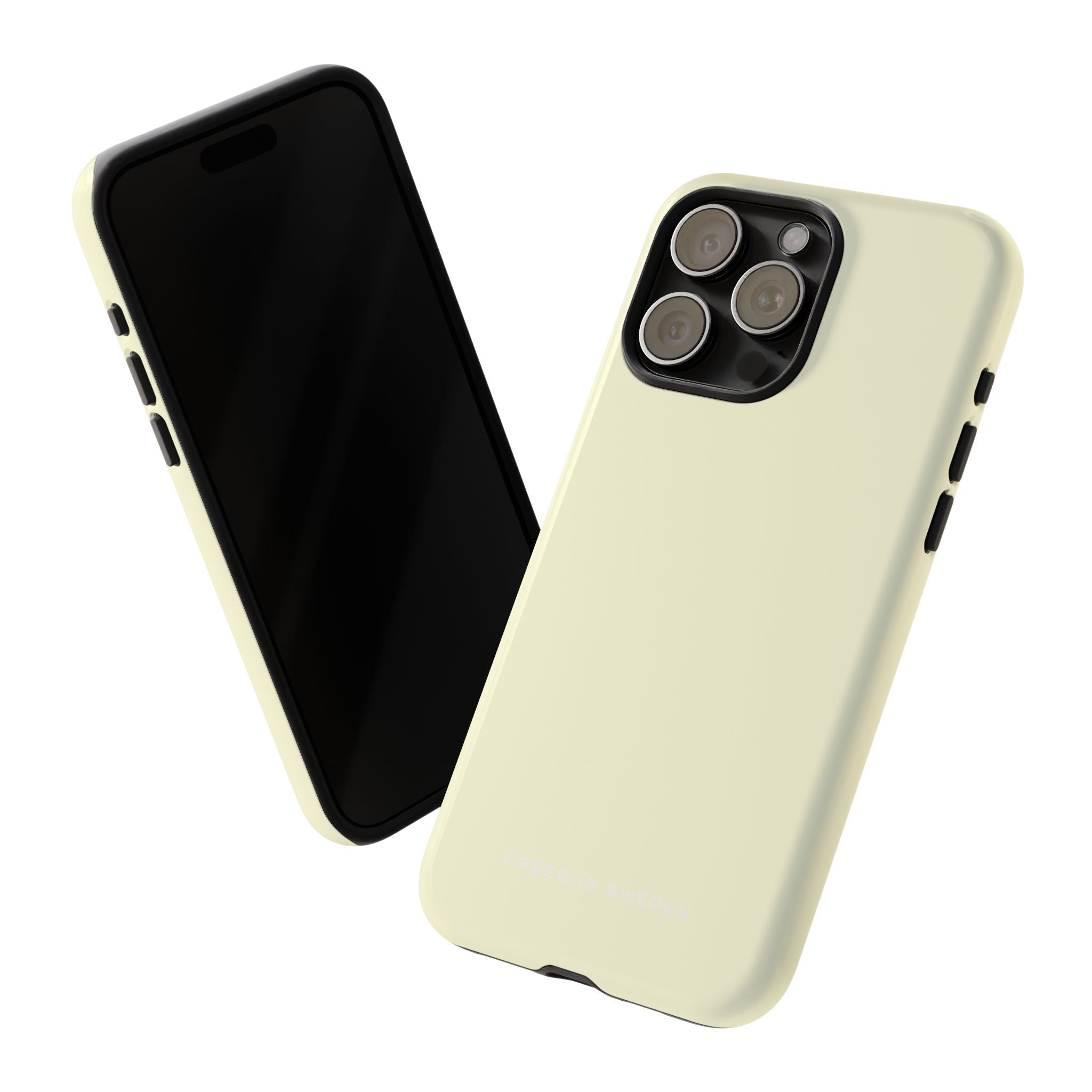 Light Yellow iPhone 15 - Tough Phone Case