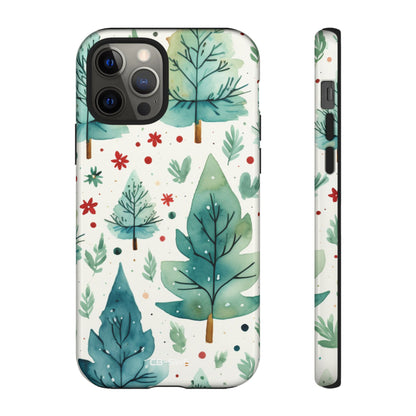 Trees Embrace Blooms - iPhone Case