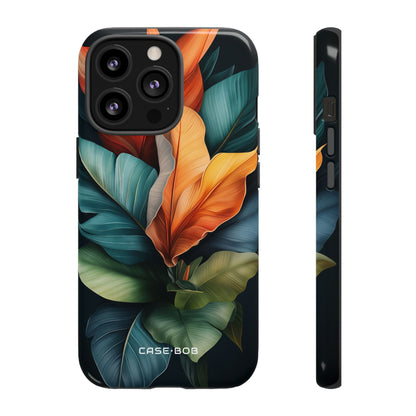 Tropical Leafburst iPhone 13 Pro Case - Tough