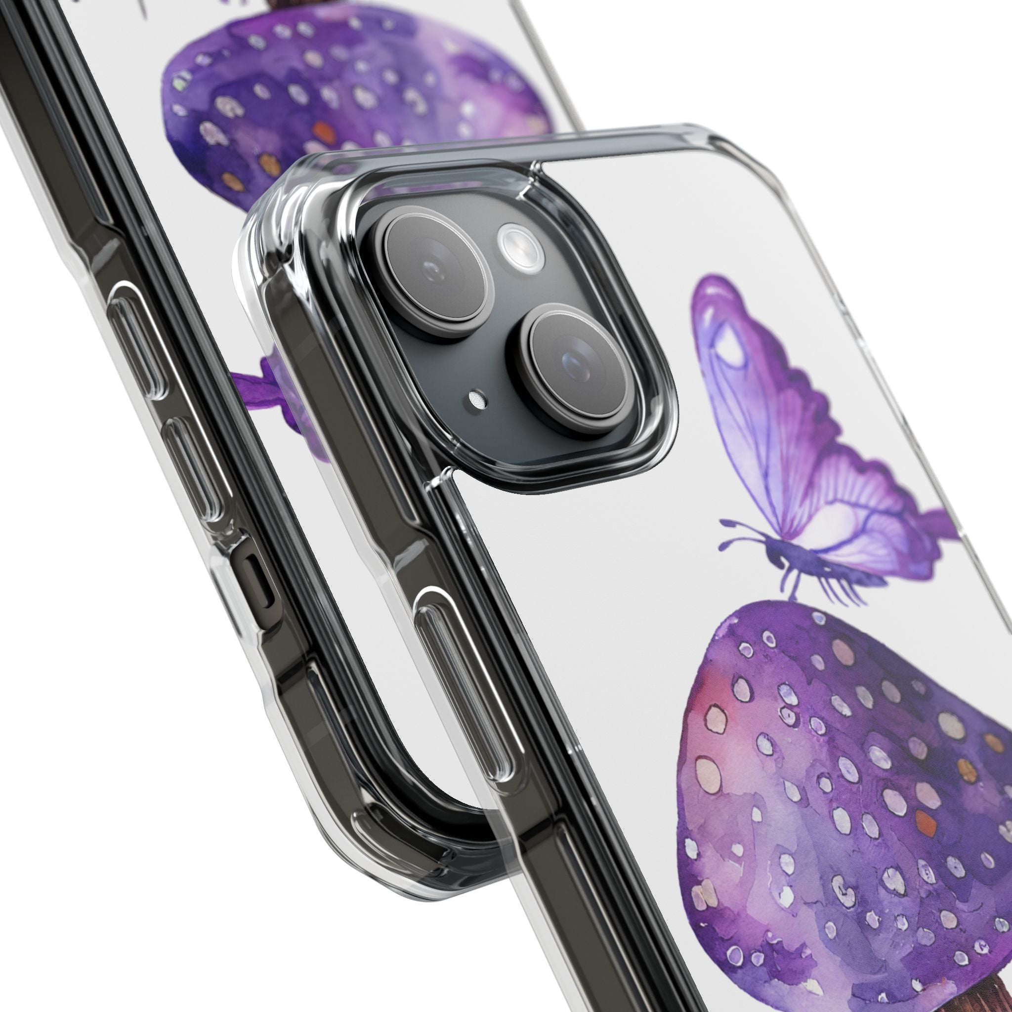 Whimsical Butterfly Perch iPhone Case - Impact