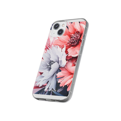 Coral Bloom iPhone 14 Case - Soft
