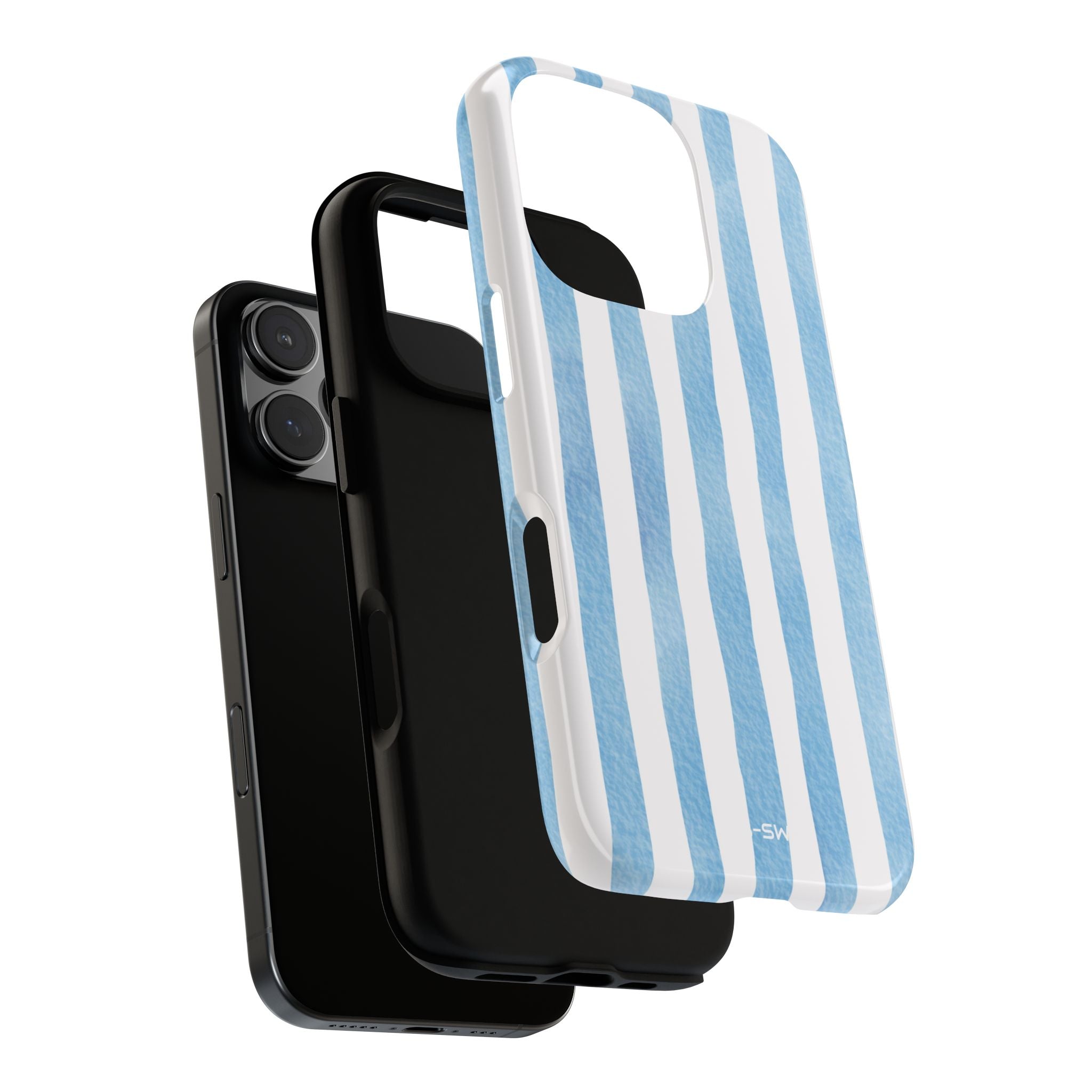 Soft Blue Watercolors - iPhone Case