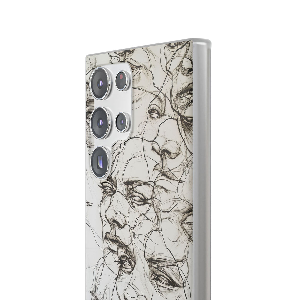 Ethereal Faces | Flexible Phone Case for Samsung Galaxy