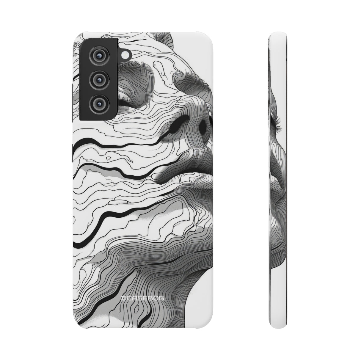 Topographic Serenity | Slim Phone Case for Samsung