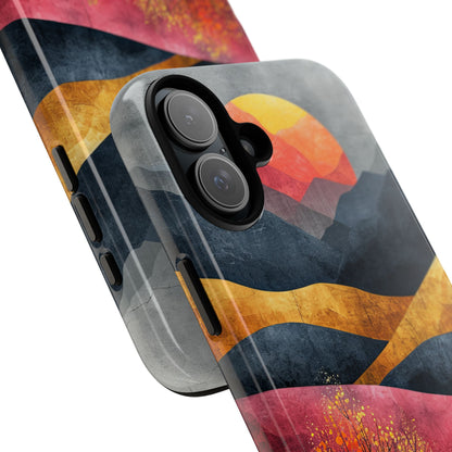 Sunset Mountains iPhone 16 Plus Case - Tough