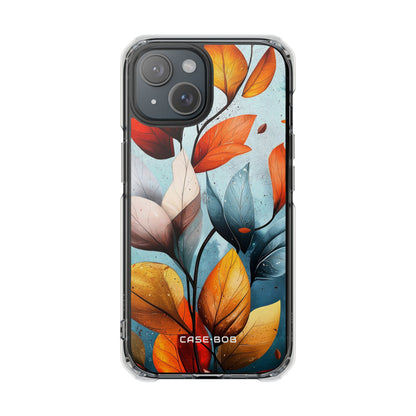 Vibrant Leaf Cluster iPhone 15 Case - Impact