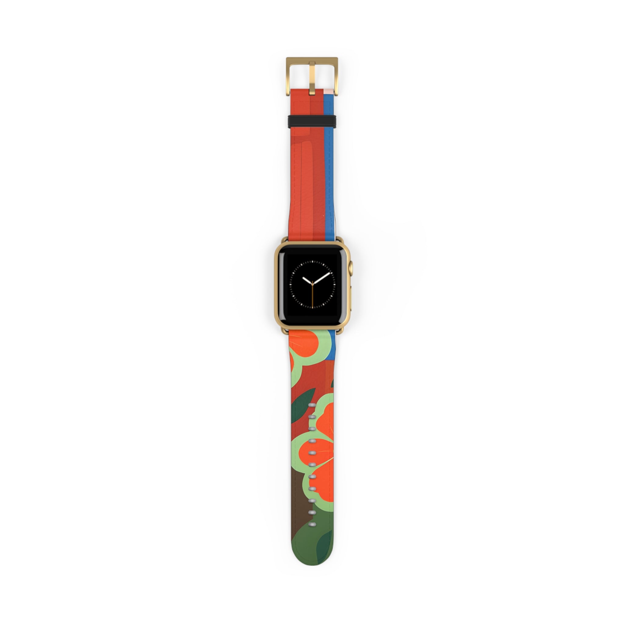 Orange Blossom Mosaic - Watch Band
