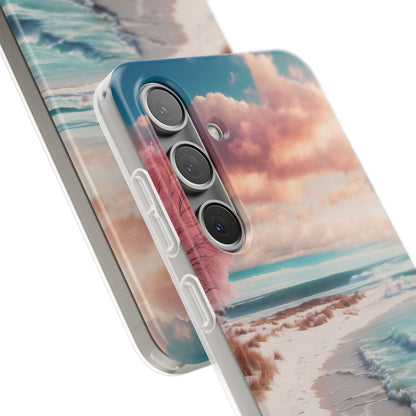 Pink Tree Breeze Samsung S24 Plus Case - Soft