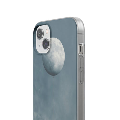 Moon Balloon iPhone 14 Plus Case - Soft