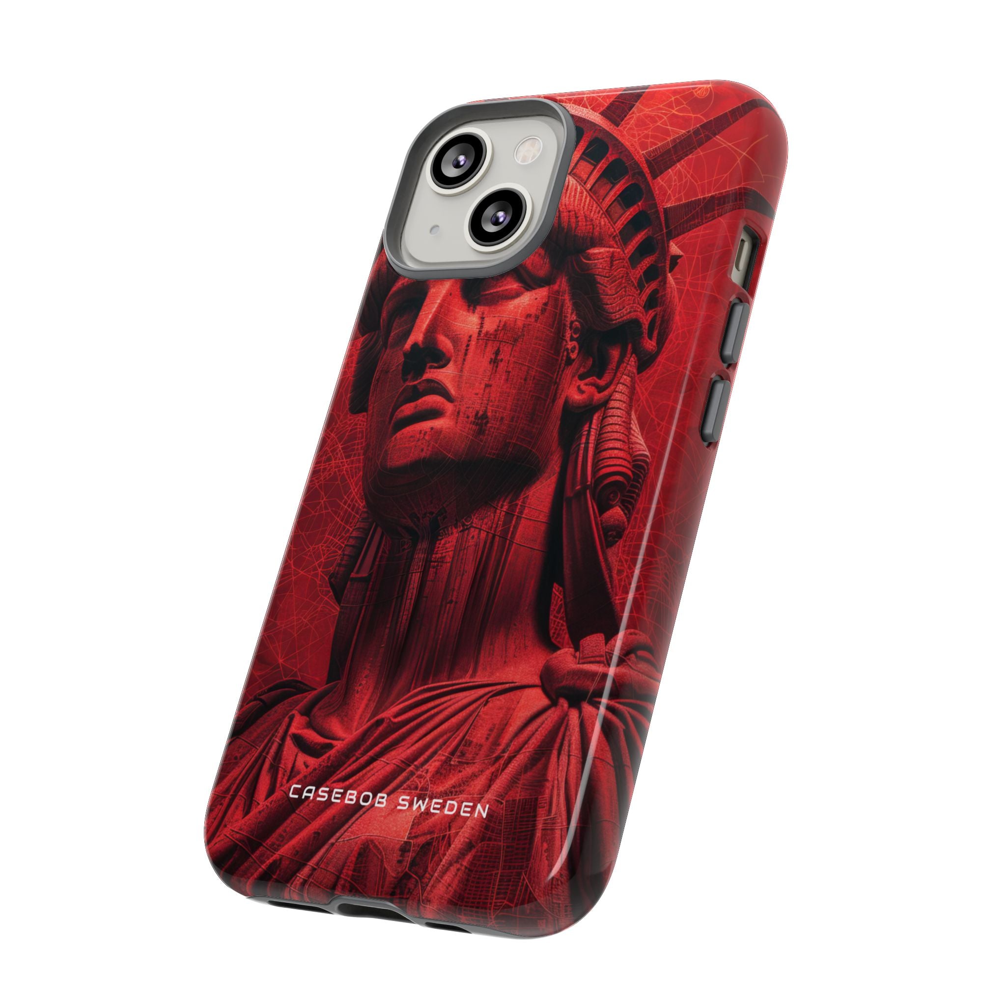 Zen Red Liberty Vision iPhone 14 - Tough Phone Case