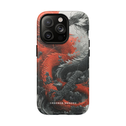 Zen Dragon Harmony iPhone 14 | Tough+ Phone Case