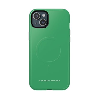 Medium Sea Green iPhone 15  Tough+ Phone Case