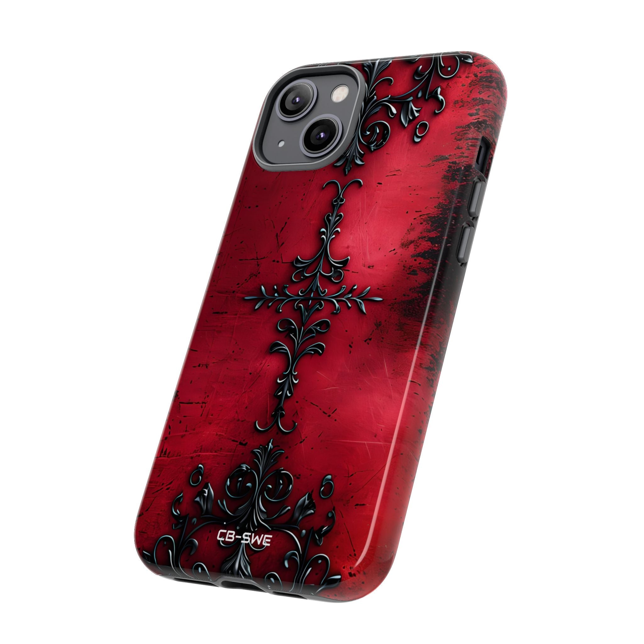 Gothic Crimson Emblem - iPhone Case