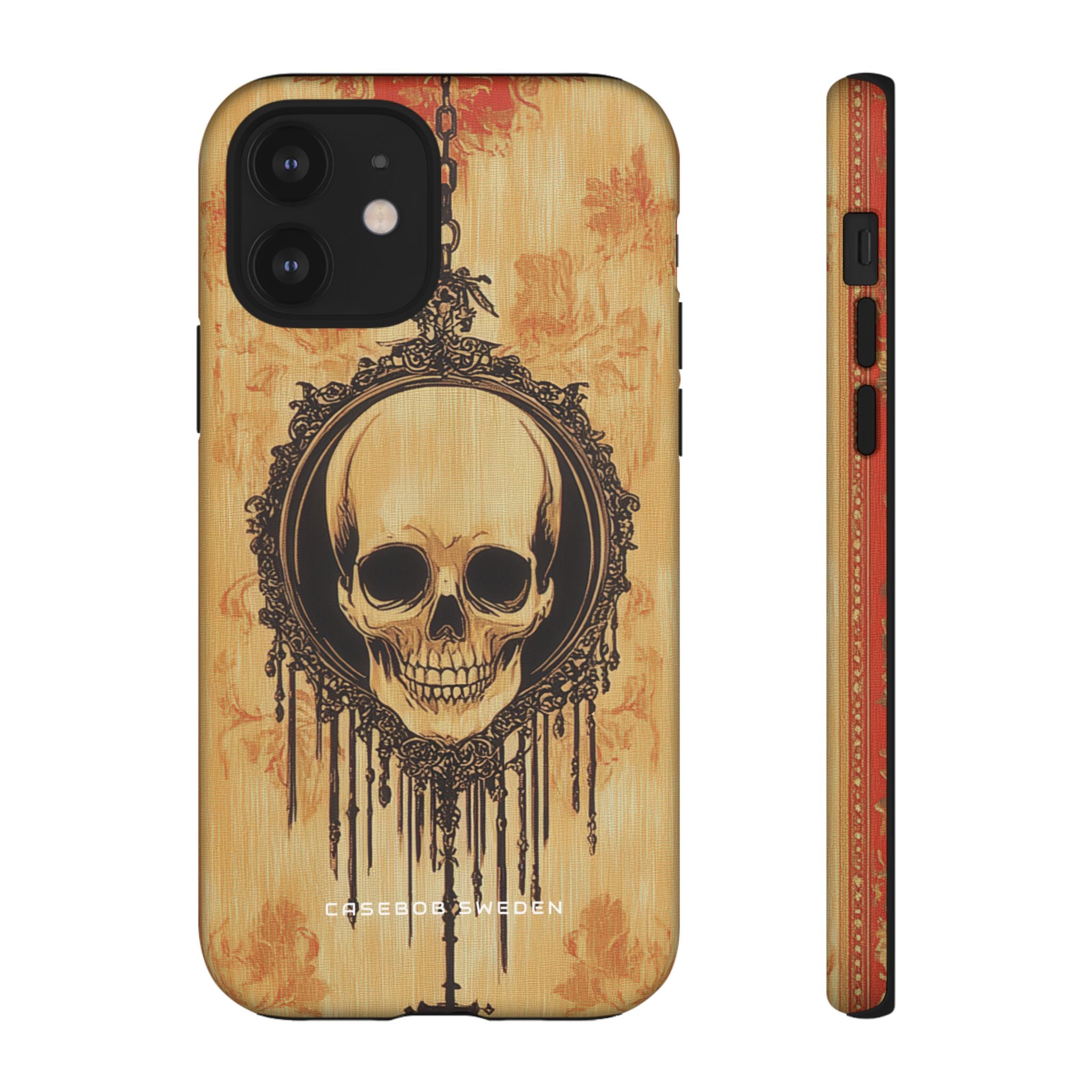 Gothic Skull Elegance iPhone 12 - Tough Phone Case