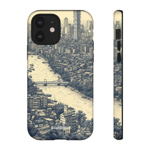 Nostalgic Metropolis | Protective Phone Case for iPhone