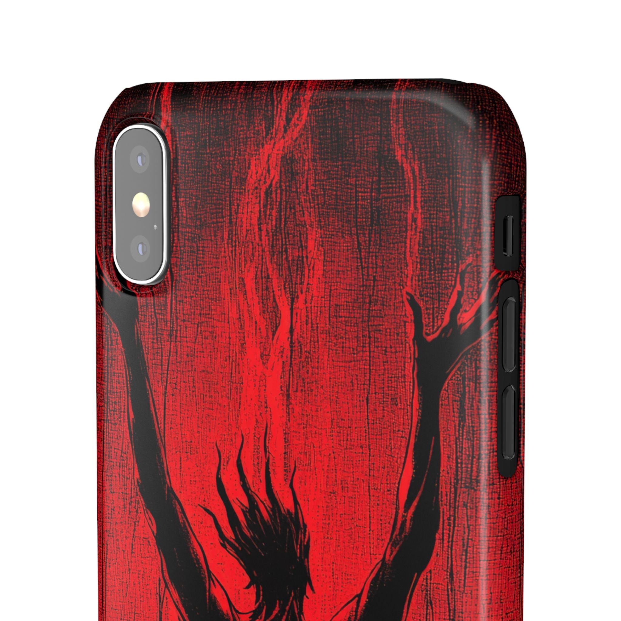 Crimson Despair  iPhone X - Slim Phone Case