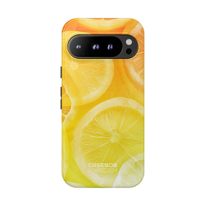 Citrus Splash Burst Google Pixel 9 - Tough