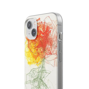 Fiery Blossom | Flexible Phone Case for iPhone