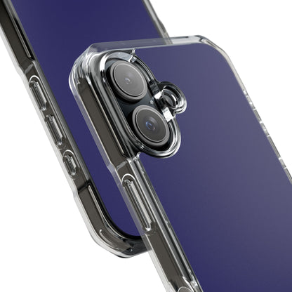 Midnight Blue iPhone 16 - Clear Impact Phone Case