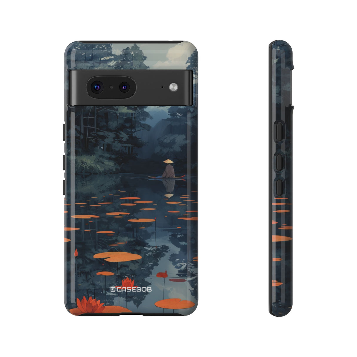 Tranquil Lotus Serenity | Protective Phone Case for Google Pixel