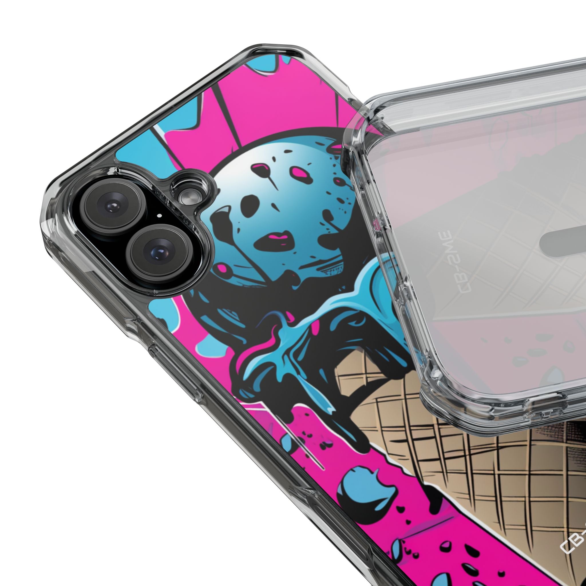 Vibrant Ice Cream Splash iPhone Case - Impact