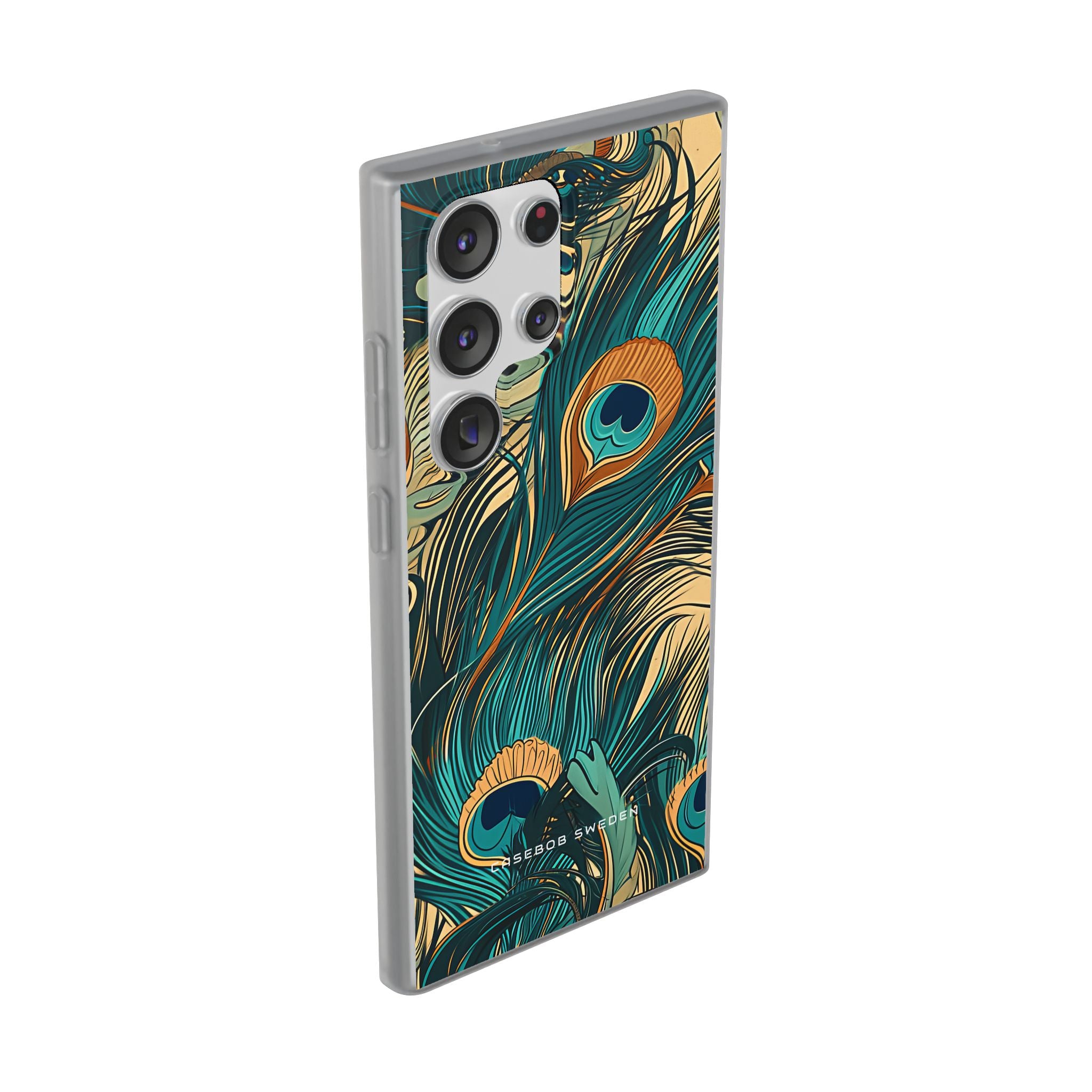 Art Nouveau Peacock Elegance Samsung S23 - Flexi Phone Case