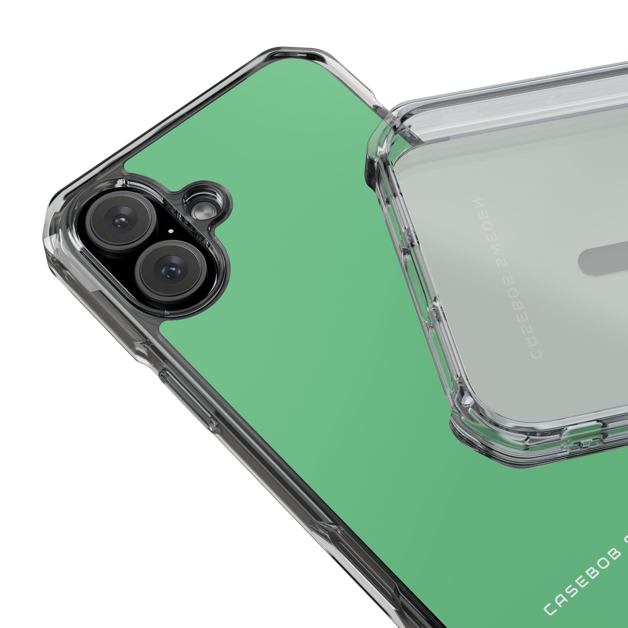 Medium Spring Green iPhone 16 - Clear Impact Phone Case