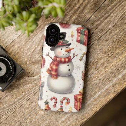 Snowman Welcomes Joy - iPhone Case
