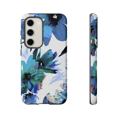 Blue Blossom Radiance Samsung S23 Case - Tough